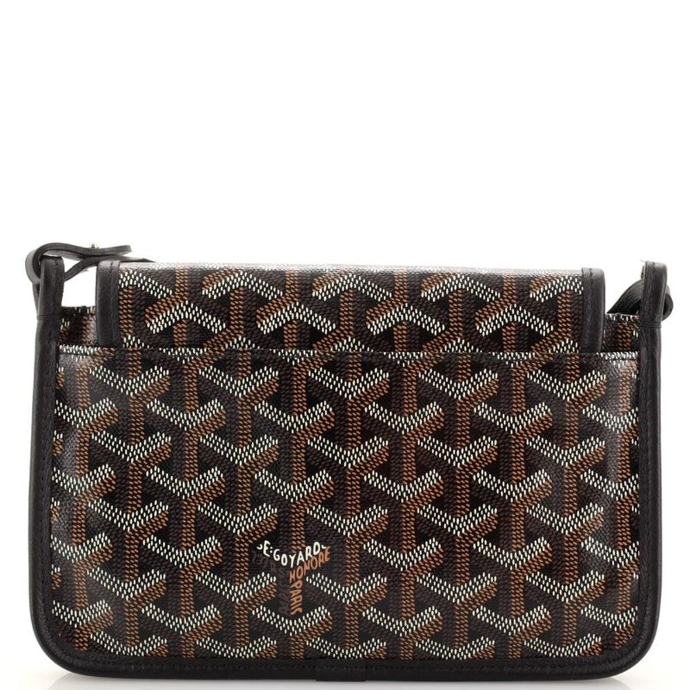 Goyard Plumet Clutch Wallet Coated Canvas Black - Picture 3 of 6